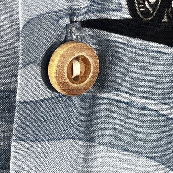 Paradise Found Corvette Shirt Mens Large Hawaiian Button Up Classic Cars READ - Picture 5 of 11